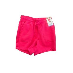 Mondetta Soft Ribbed Active Shorts - hot Pink, XS lightweight summer
